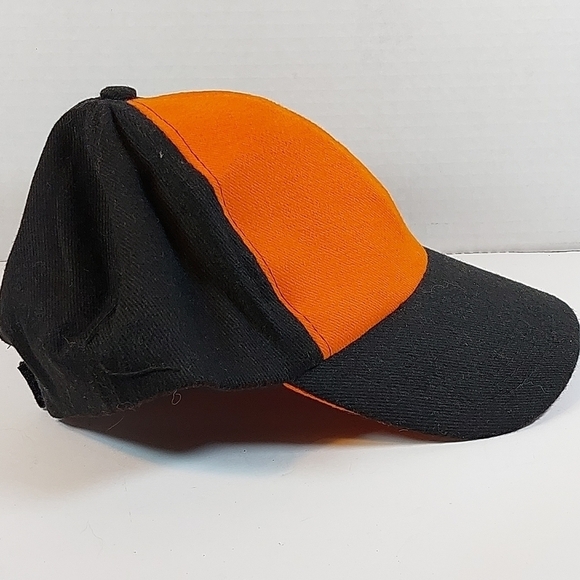 Dap Baltimore ORIOLES Orange & Black Adjustable Hat Baseball Cap Adult - Picture 2 of 10